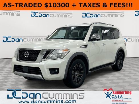 Used 2017 Nissan Armada Platinum w/ Captain Seat Package image 1
