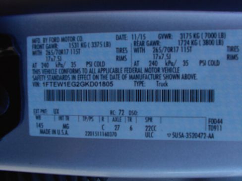 Used 2016 Ford F150 XLT AWD/4WD image 16
