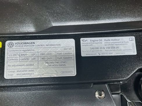 Used 2021 Volkswagen Atlas SEL R-Line FWD image 33