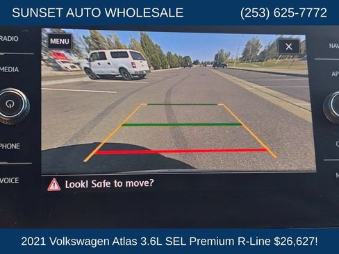 Used 2021 Volkswagen Atlas SEL Premium AWD/4WD image 42