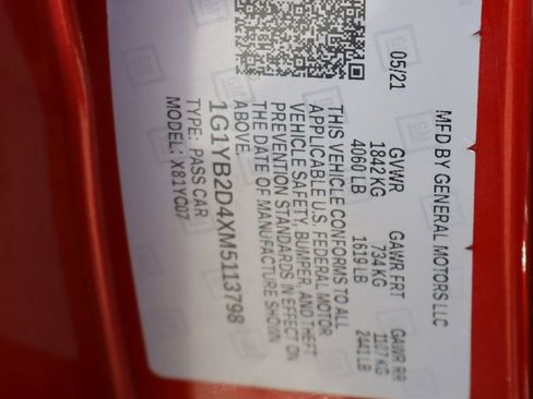 Used 2021 Chevrolet Corvette Stingray Preferred Cpe w/ Z51 Performance Package image 35