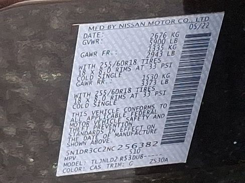 Used 2022 Nissan Pathfinder SL image 26