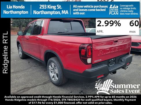 New 2026 Honda Ridgeline RTL image 7