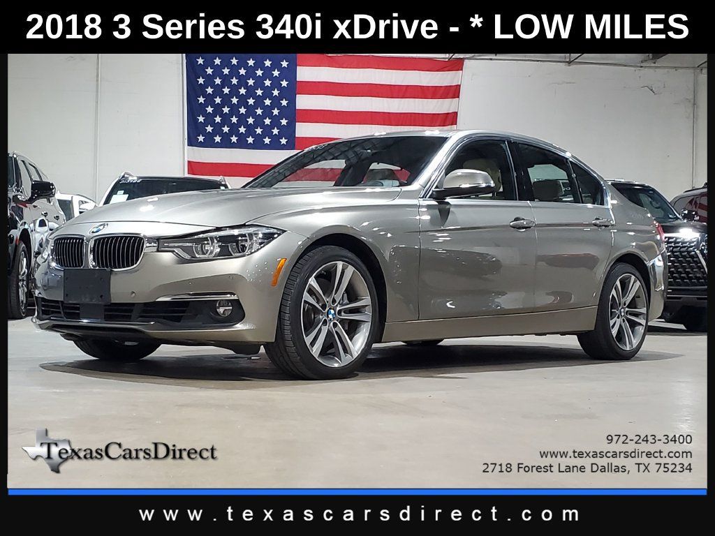 Used 2018 BMW 340i xDrive Sedan AWD/4WD 360° Tour
