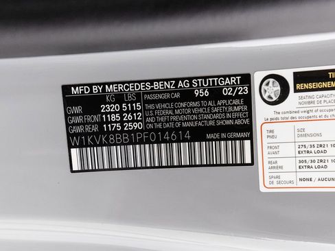 Certified 2023 Mercedes-Benz SL 63 AMG 4MATIC image 42