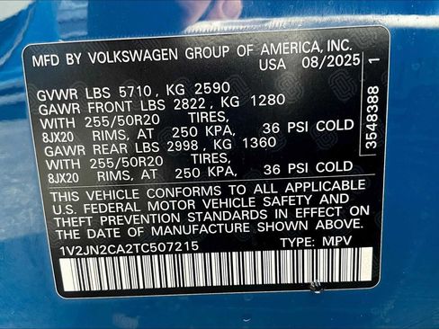 New 2026 Volkswagen Atlas SE image 18