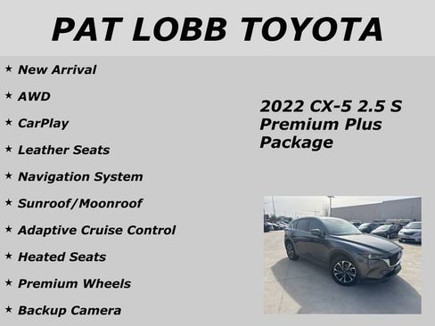 Used 2022 MAZDA CX-5 AWD 2.5 S w/ Premium Plus Pkg image 18