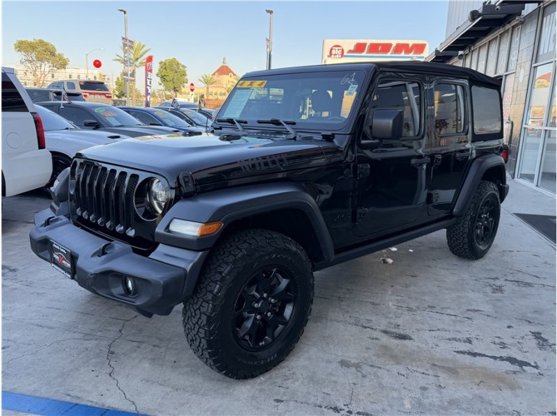 Used 2020 Jeep Wrangler Unlimited Sport AWD/4WD image 3