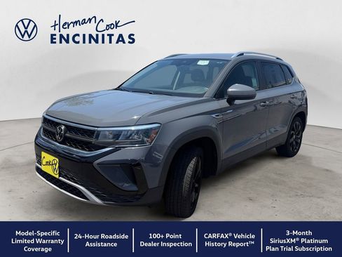 Certified 2023 Volkswagen Taos SE w/ Black Wheel Package FWD image 1