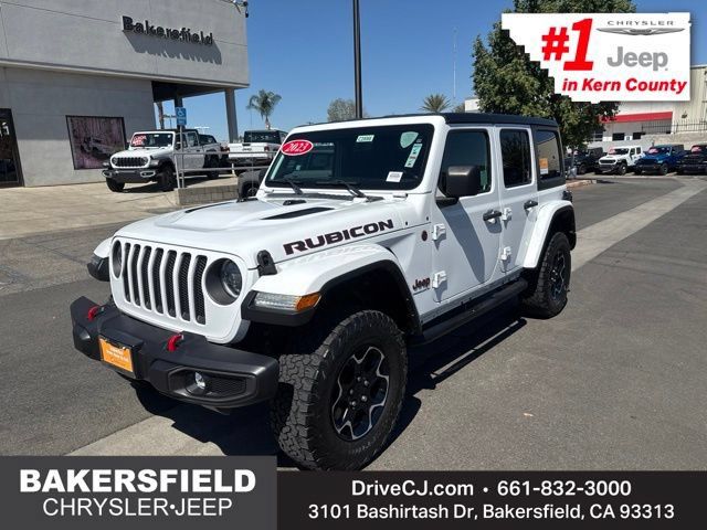 Certified 2023 Jeep Wrangler Unlimited Rubicon w/ LED Lighting Group AWD/4WD image 1