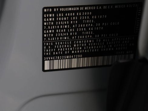 Used 2025 Volkswagen Taos SEL w/ Black Wheel Plus Package image 24