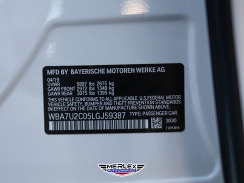 Used 2020 BMW 750i xDrive w/ Executive Package image 57