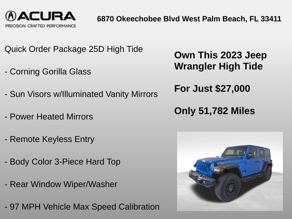 Used 2023 Jeep Wrangler Unlimited Sport AWD/4WD image 12
