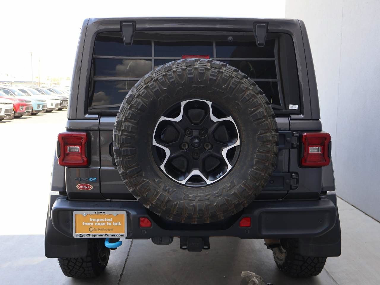 Used 2021 Jeep Wrangler Unlimited Rubicon 4xe w/ Cold Weather Group AWD/4WD image 4