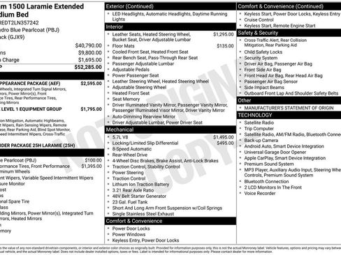 Used 2020 RAM 1500 Laramie w/ Sport Appearance Package RWD image 6
