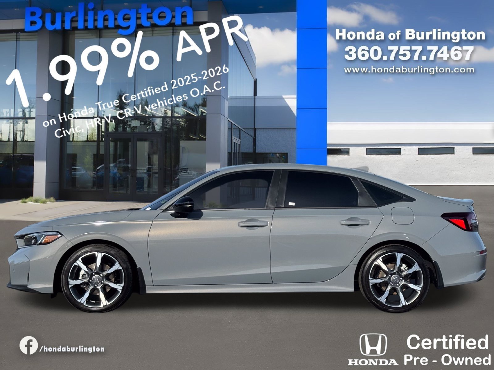 Used 2026 Honda Civic Sport Touring image 3