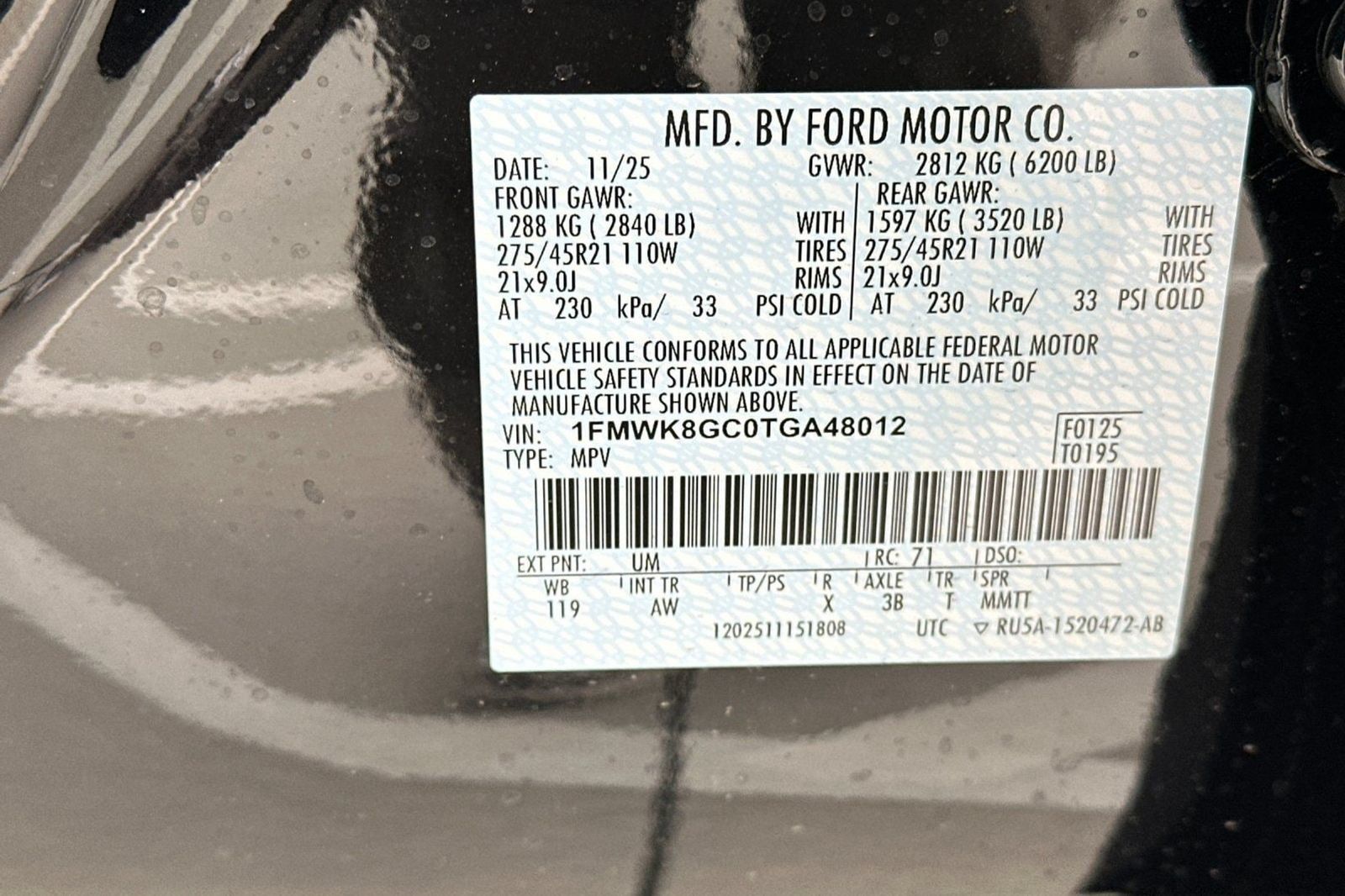 New 2025 Ford Explorer ST-Line w/ Premium Package RWD image 43