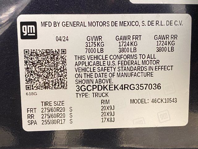 Certified 2024 Chevrolet Silverado 1500 LT AWD/4WD image 31