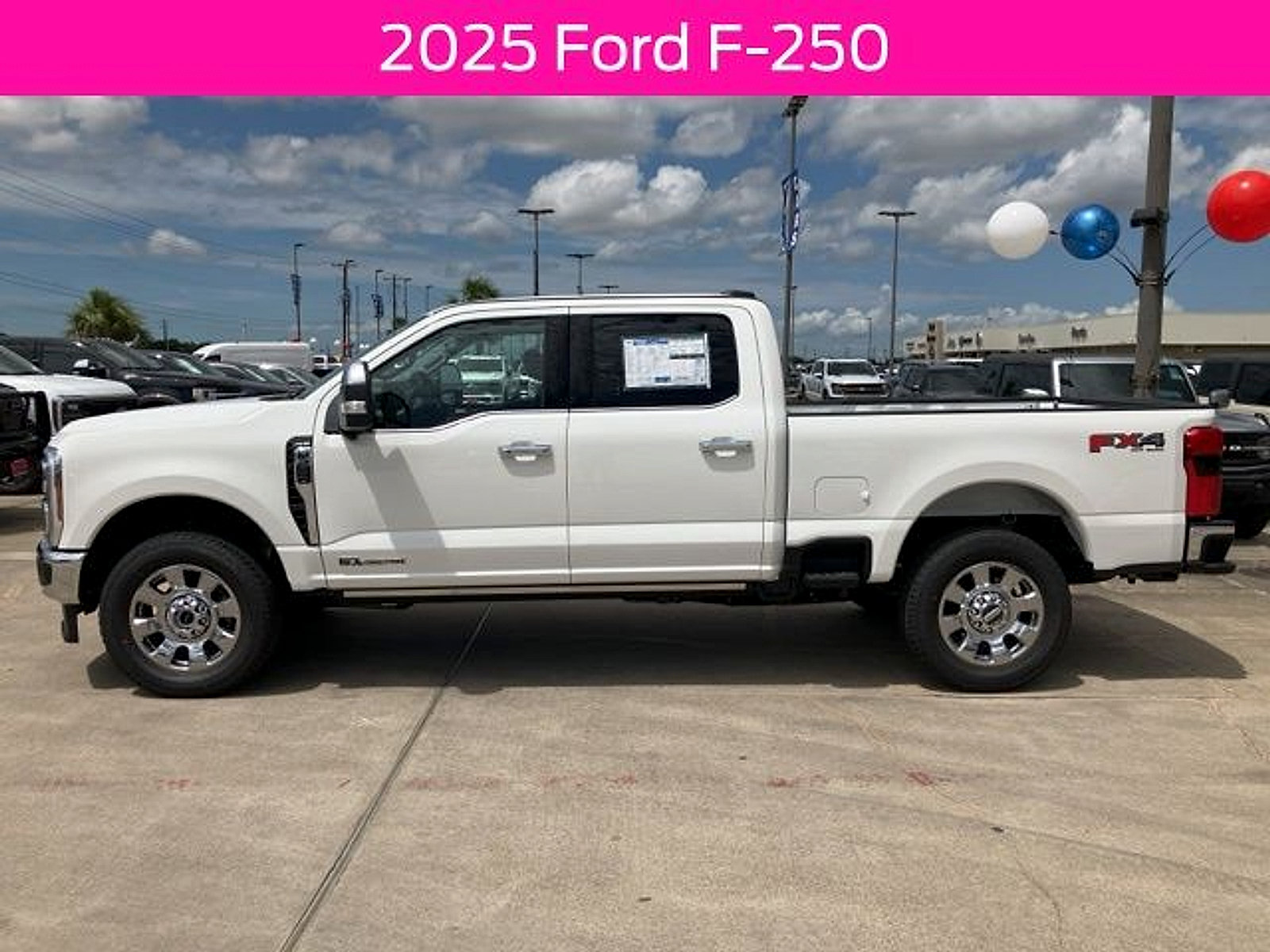 New 2025 Ford F250 Lariat w/ Lariat Ultimate Package AWD/4WD image 4