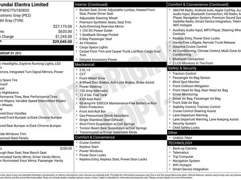 New 2026 Hyundai Elantra Limited FWD image 22