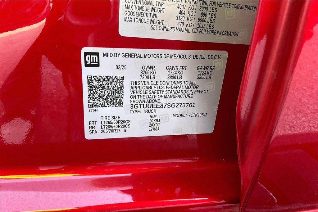 Used 2025 GMC Sierra 1500 AT4 w/ AT4 Premium Package AWD/4WD image 20