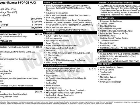 Used 2025 Toyota 4Runner Limited w/ Tow Technology Package image 35