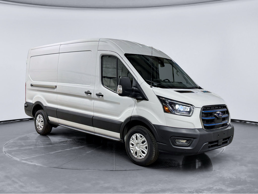 Used 2022 Ford E-Transit Medium Roof w/ Load Area Protection Package RWD image 4