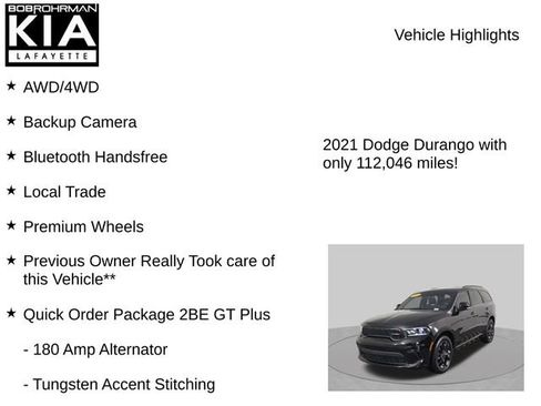 Used 2021 Dodge Durango GT AWD/4WD image 8
