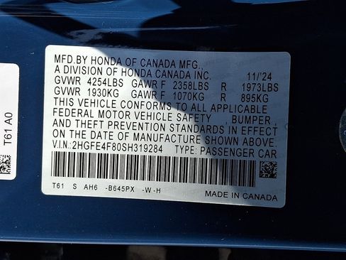 Used 2025 Honda Civic Sport image 27