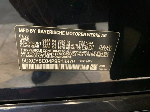 Used 2023 BMW X6 M50i w/ Executive Package image 95