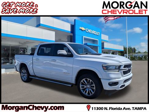 Used 2021 RAM 1500 Laramie w/ Sport Appearance Package image 1