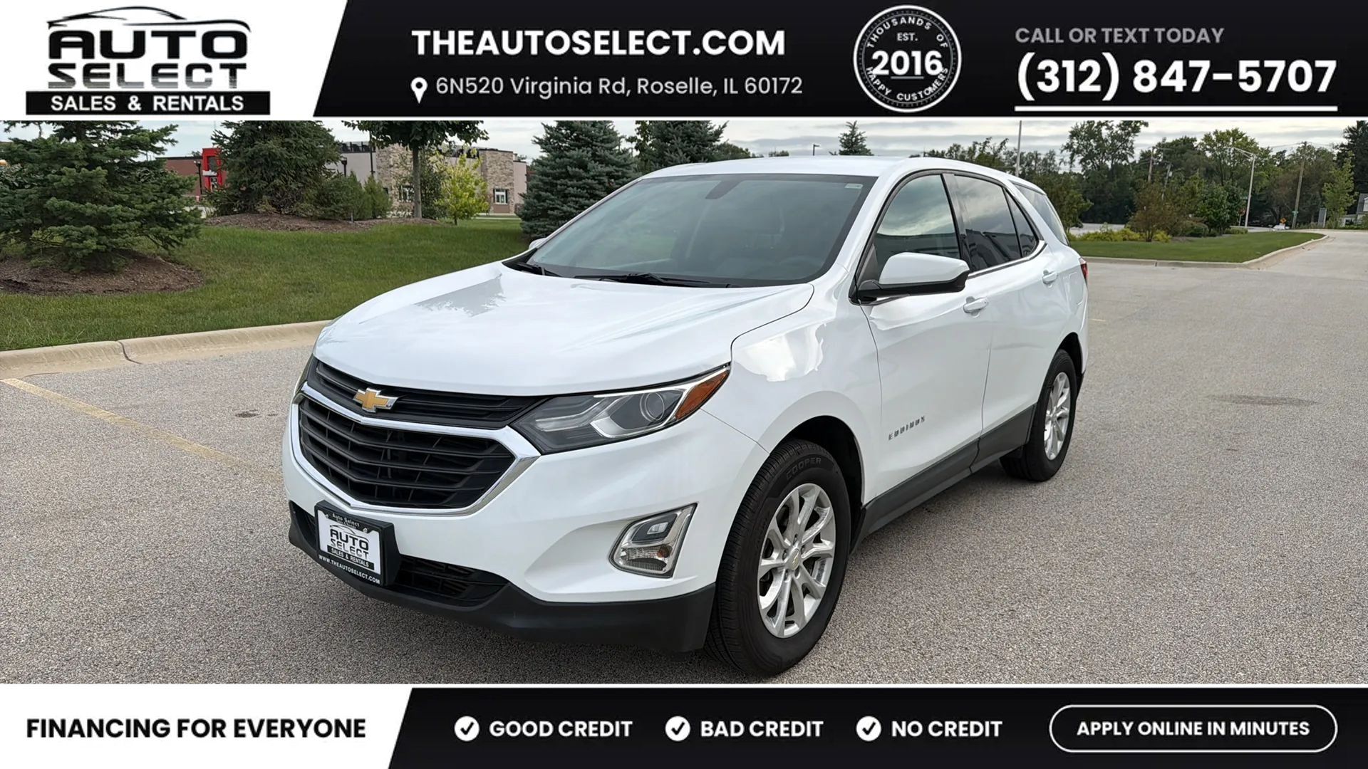 Used 2019 Chevrolet Equinox LT AWD/4WD image 1