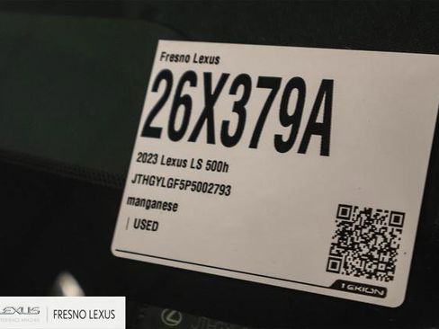 Certified 2023 Lexus LS 500h 500h Base image 27