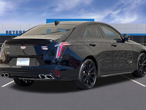 Used 2024 Cadillac CT4 V w/ LPO, ONYX Package AWD/4WD image 4
