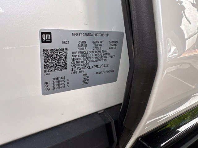 Used 2023 Cadillac Escalade Sport Platinum w/ LPO, ONYX Package AWD/4WD image 7