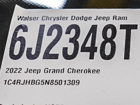 Used 2022 Jeep Grand Cherokee Limited AWD/4WD image 32