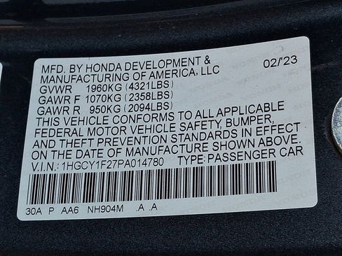 Used 2023 Honda Accord LX image 24