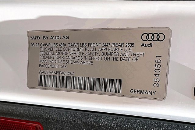 Used 2023 Audi A4 2.0T Premium Plus w/ Premium Plus Package AWD/4WD image 35