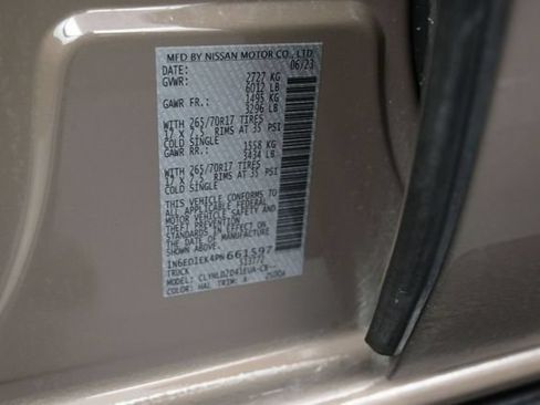 Used 2023 Nissan Frontier PRO-4X w/ Pro Convenience Package AWD/4WD image 20
