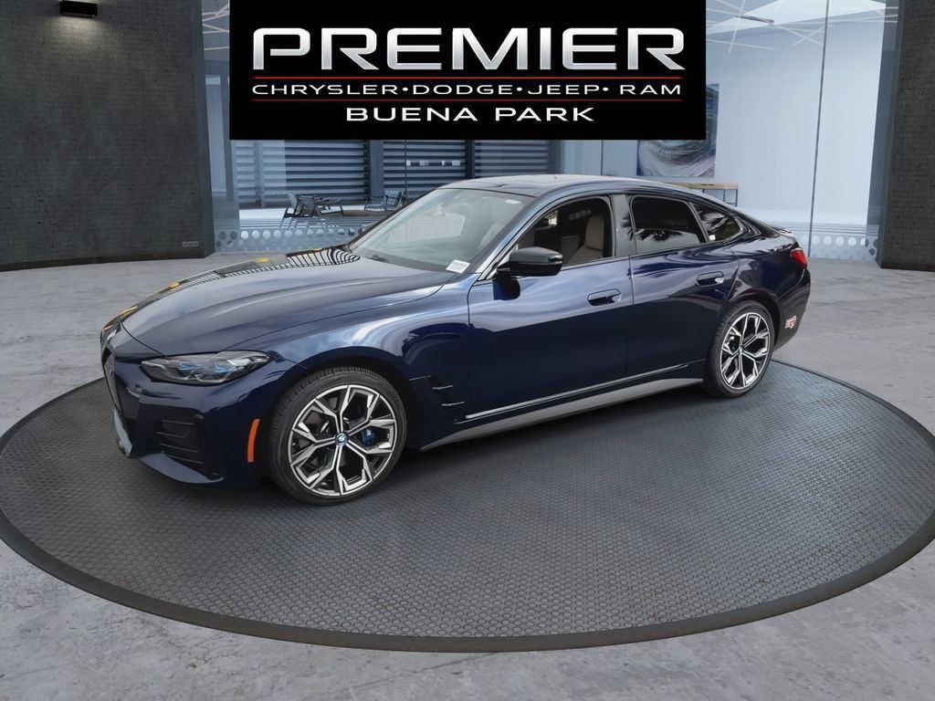 Used 2023 BMW i4 eDrive40 w/ M Sport Package RWD image 4