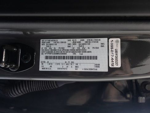 Used 2021 Ford F150 Lariat w/ Equipment Group 502A High RWD image 39