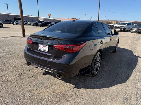 Used 2023 INFINITI Q50 Red Sport 400 w/ Black Opal Edition image 7
