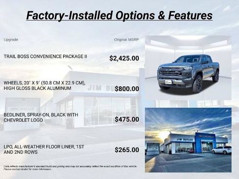 New 2026 Chevrolet Colorado Trail Boss AWD/4WD image 7