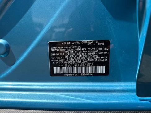 Used 2021 Subaru Crosstrek Hybrid w/ Moonroof Package w/Navigation AWD/4WD image 16