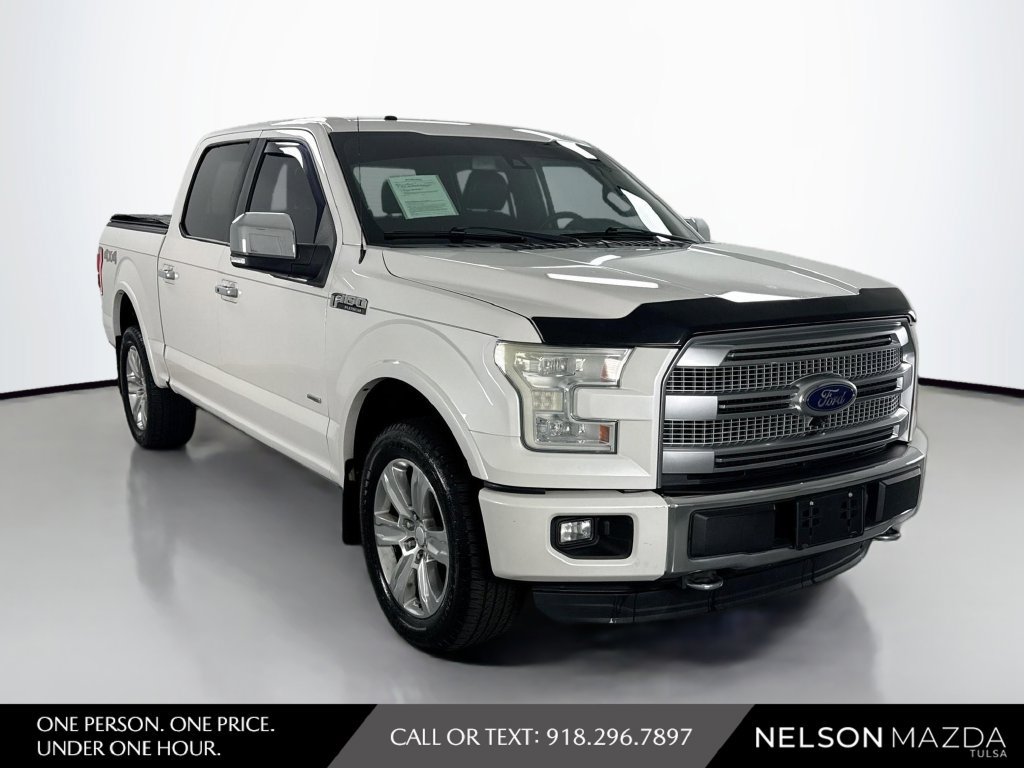 Used 2015 Ford F150 Platinum w/ Equipment Group 701A Luxury AWD/4WD image 3