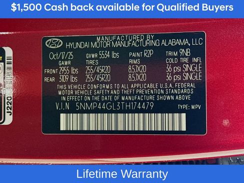 New 2026 Hyundai Santa Fe Limited image 36