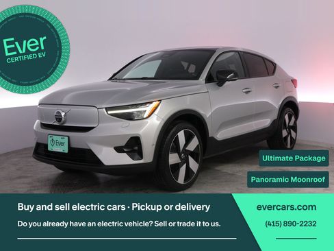 Used 2023 Volvo C40 P8 Recharge Ultimate AWD/4WD image 1