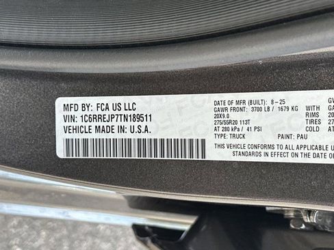 New 2026 RAM 1500 Laramie w/ Sport Appearance Package image 28