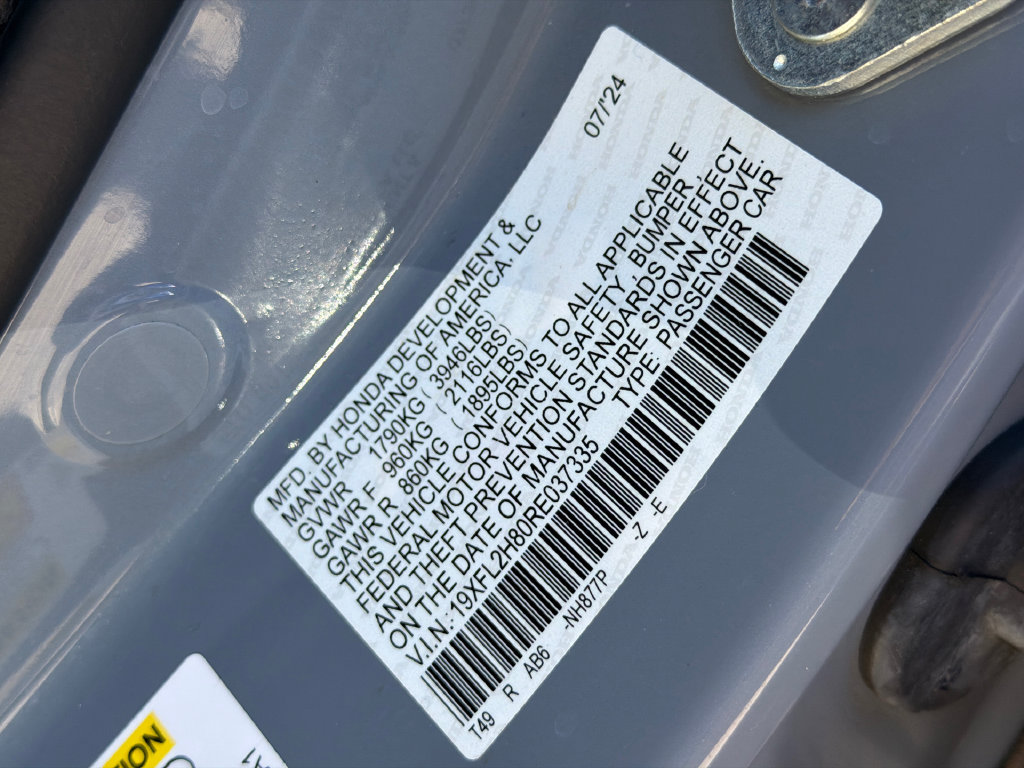 Used 2024 Honda Civic Sport image 15