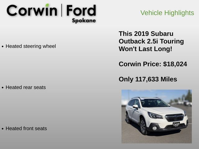 Used 2019 Subaru Outback 2.5i Touring AWD/4WD image 12